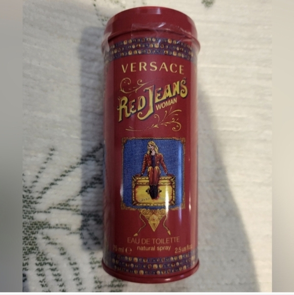 Versace Red Jeans Woman - Picture 2 of 4